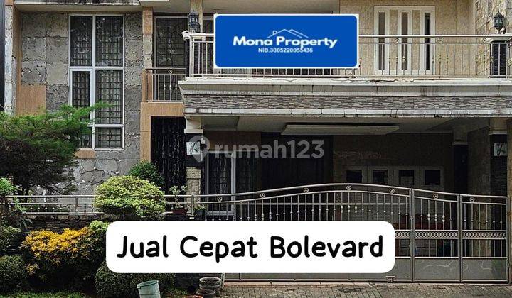 Dijual Rumah Boulevrad Turun Harga Didepan Hero Kotawisata 1