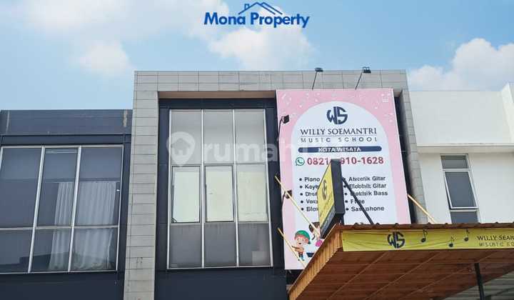 Disewakan Ruko 2thn Depan Sekolah Penabur Lokasi Ramai Kotawisata Cibubur