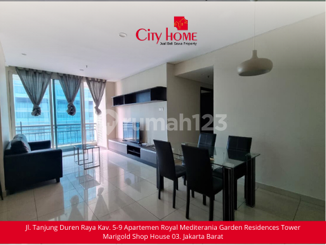 Apartemen 2 Bedroom Luas dan Strategis di Central Park Residences