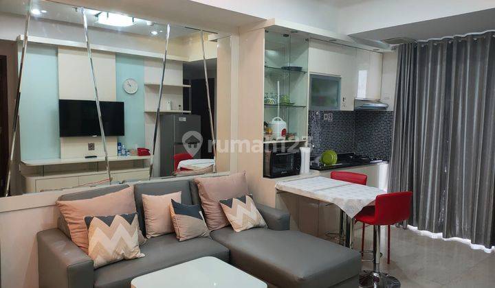 Sewa Apartmen Royal Mediterania Garden,2+1br Furnish Luas 53,5 1