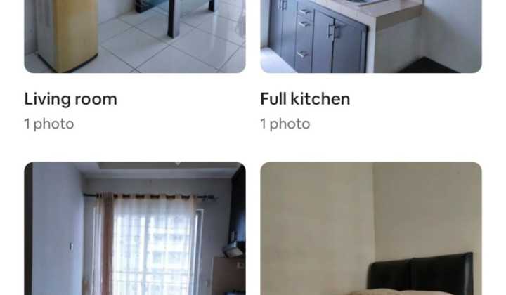 For Rent Apartemen 2 Bedroom, Mediterania Garden Residences 2