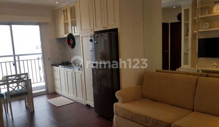 For Sale Apartment Mediterania Garden West Jakarta, 2BR Fully Furnished