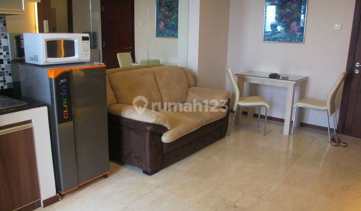 Dijual Apartemen Royal Mediterania Garden, 2+1BR Furnish Luas 53,5m2 1