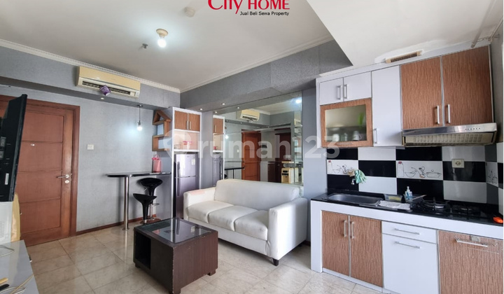 2+1Br Lengkap & Nyaman Royal Mediterania Garden Residences, Furnished Bagus