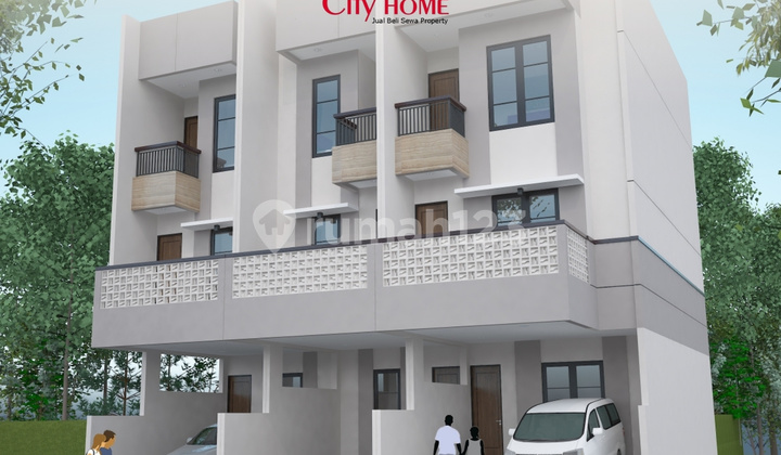 Unit Terbatas! Rumah Modern 3 Lantai Dekat Cp & Ta Jakarta Barat 2