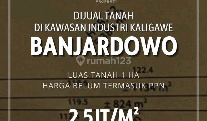 Tanah STRATEGIS Di Kawasan Industri Kaligawe  1