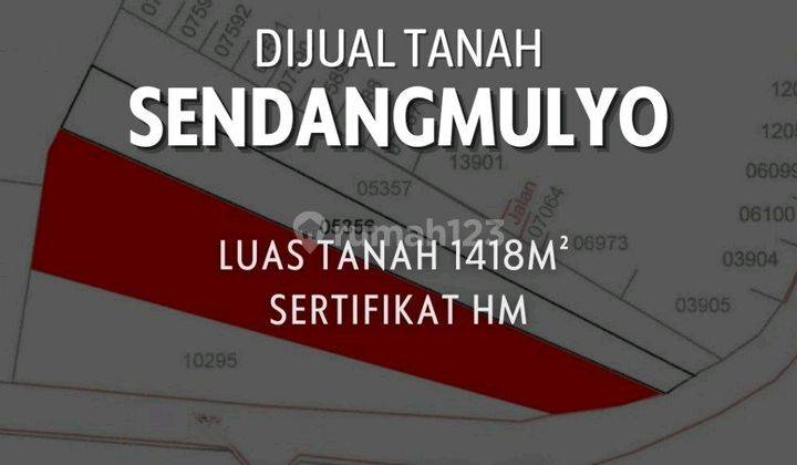 Tanah Di Sendangmulyo Tembalang Semarang 1