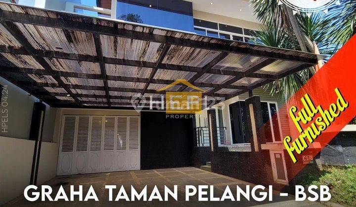 Dijual Rumah MEWAH di Graha taman pelangi BSB  1