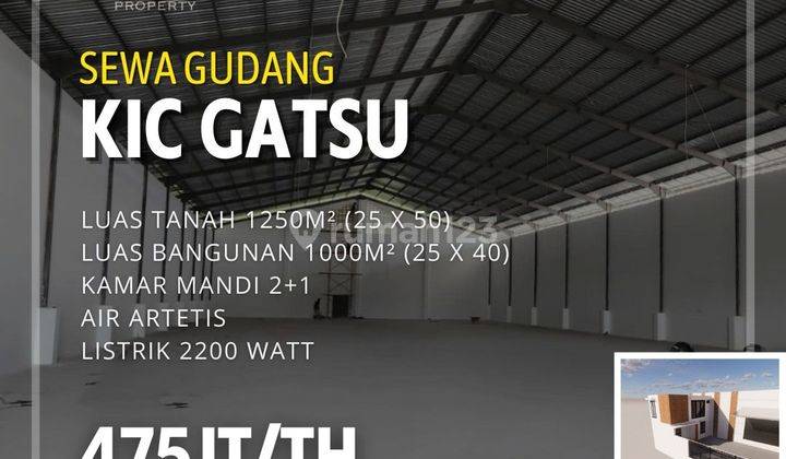 Disewakan Gudang MURAH di Gatot Subroto STRATEGIS 1