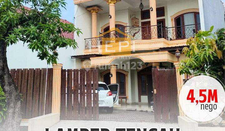 Dijual Rumah MEWAH di LAMPER TENGAH SHM 1