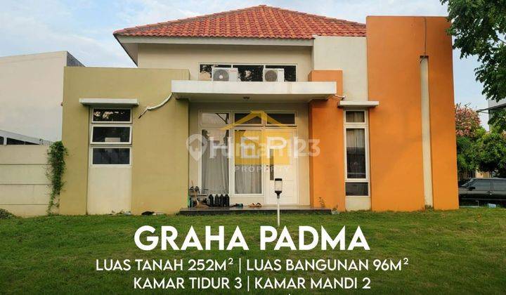 Rumah BAGUS  di Graha Padma STRATEGIS SHM  1