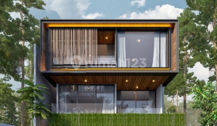 Rumah Mewah Asri Ada Swimmingpoll Di Hillago Bsb City 2 Menit Ke Sekolah Al Azhar