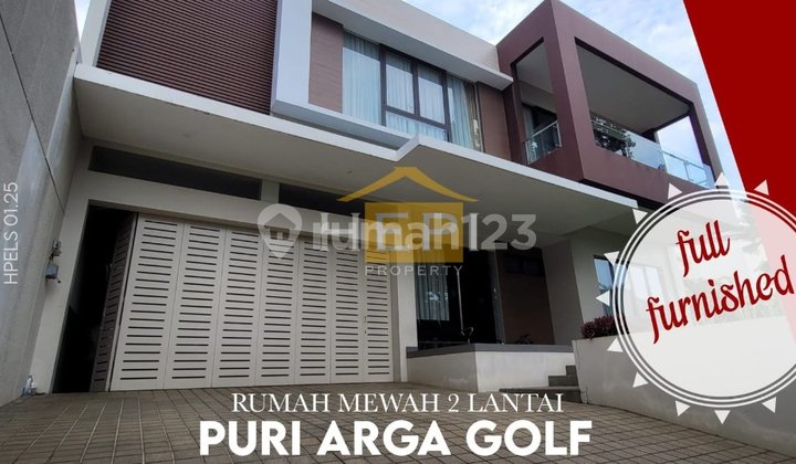 Luxurious House in Puri Arga Golf Semarang 1 Minute to Uptownmall