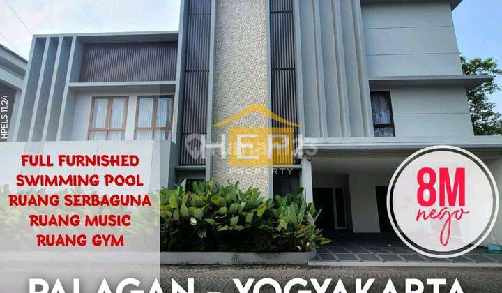 Rumah Pinggir Jalan Raya Di Palagan Ngiglik Sleman Yogyakarta 1