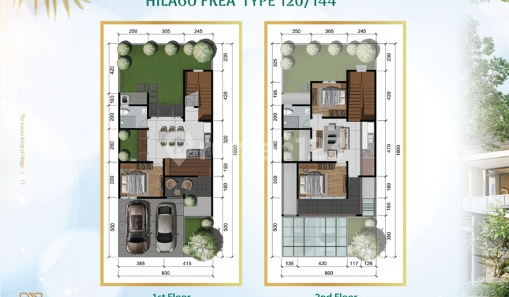 Rumah Bagus Asri Di Hillago Bsb City 2menit Ke Al Azhar  2