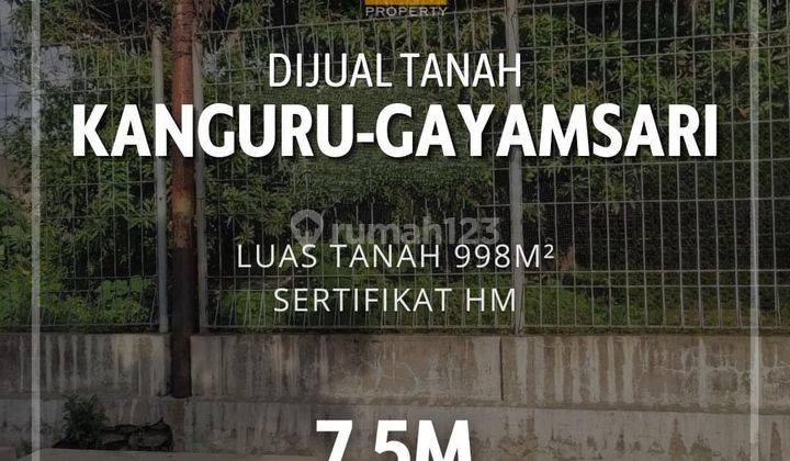 Tanah Strategis Di Kanguru Gayamsari Semarang 1