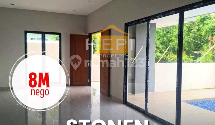 Rumah Baru Mewah di Stonen Papandayangajah Mungkur Semarang Ada Kolam Renang 1