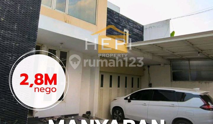Rumah Bagus di Manyaran Semarang Barat2 Lantai 1