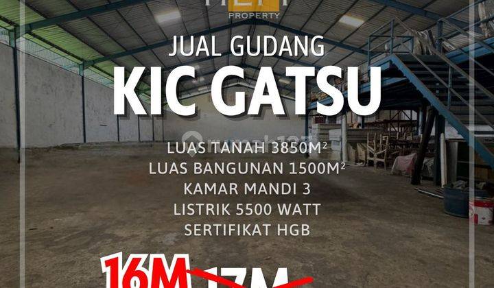 Gudang Bagus Di Kic Gatot Subroto Semarang 