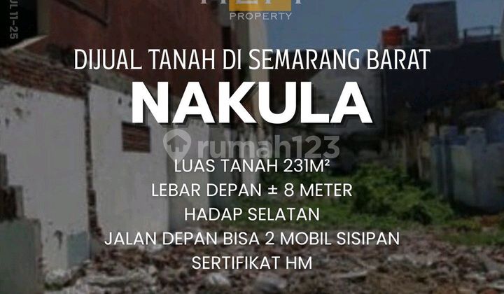 Tanah Strategis Tengah Kota Di Nakula Indraprasta Semarang 1