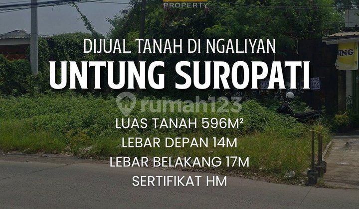 Tanah Strategis di Jl Untung Suropati Semarang 1
