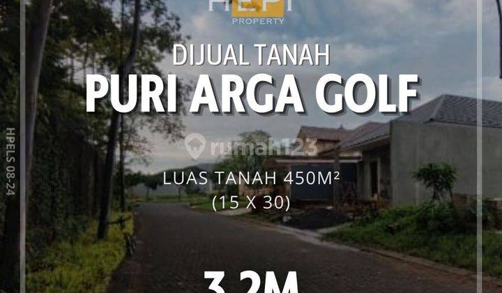 Tanah STRATEGIS MURAH Di Puri Arga GOLF BSB Mijen 1