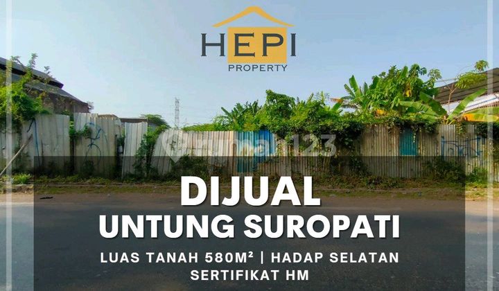 Land by the Main Road Untung Suropati, Semarang 1