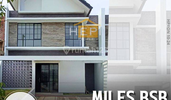 Rumah Siap Huni Di The Miles Bsb Semarang  1