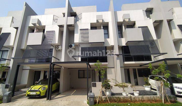 Smart Home 3 lantai furnish di Impresahaus Tabebuya BSD CITY  1