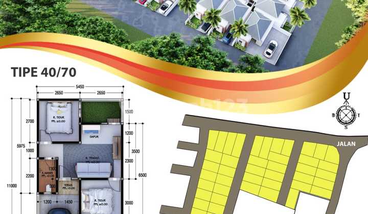 Rumah di Tabanan Bali Hak Milik Hanya 300 Jutaan Bisa Kredit Bank 5
