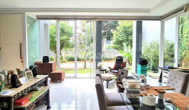 Rumah Hoek Semi Furnished Di Cluster Bintaro Jaya Sektor 9