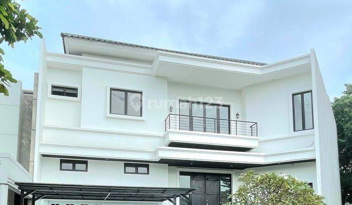 Rumah Full Renovasi Hadap Barat Di Cluster Premium Alam Sutera 1