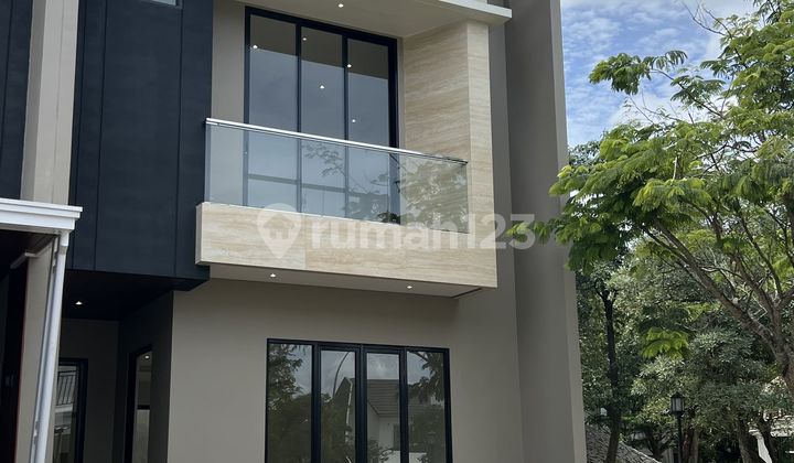 New Modern Minimalist House with Spacious Backyard in BSD City New Modern Minimalist House with Spacious Backyard in BSD City