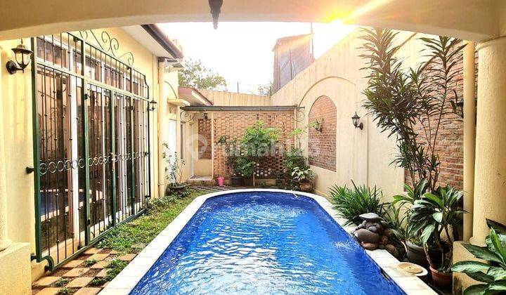 Rumah Dengan Private Pool Bebas Banjir Di Bintaro Jaya Sektor 9 2