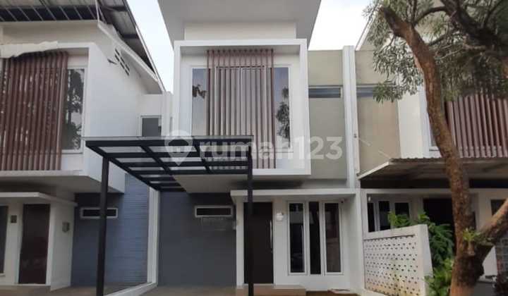 Rumah 2 Lantai Semi Furnished Bebas Banjir Di Bintaro Jaya