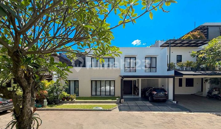 Rumah Semi Furnished Design Minimalis Modern di Bintaro Jaya