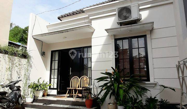 Rumah Modern Classic Bangun Dari Kavling Harga Murah Dekat Toll 2