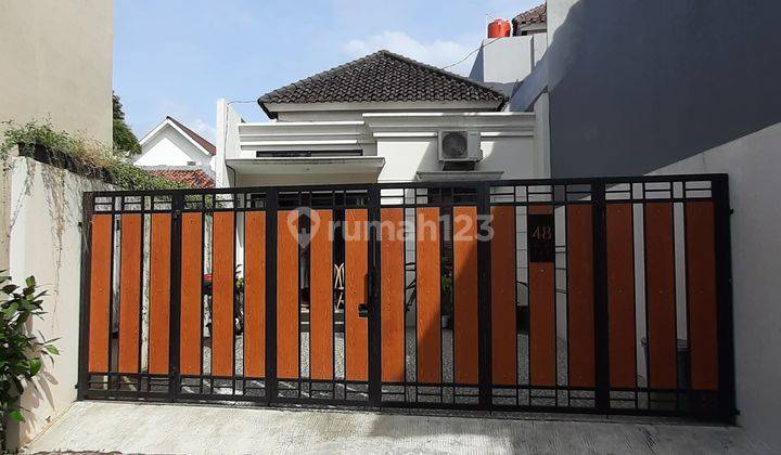 Rumah Modern Classic Bangun Dari Kavling Harga Murah Dekat Toll 1