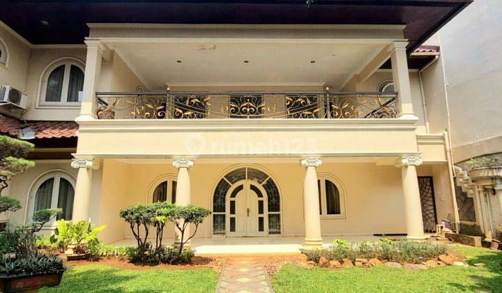 Rumah Mewah Design European Siap Huni di Kemang Jakarta Selatan  2