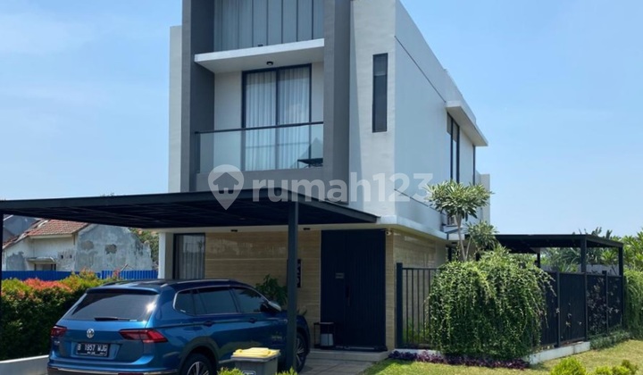 Rumah Contoh Fully Furnished Tinggal Bawa Koper Lokasi Dekat Toll 2