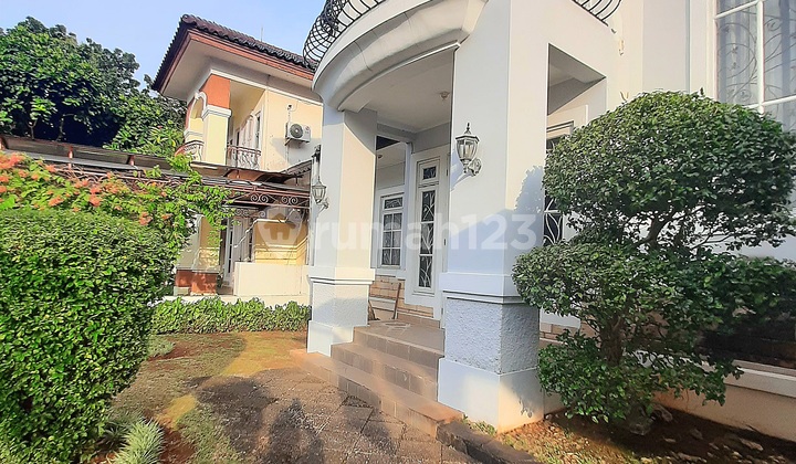 Rumah Mediteranian 2 Lantai Siap Huni Cluster Eksklusif Dekat Krl 2