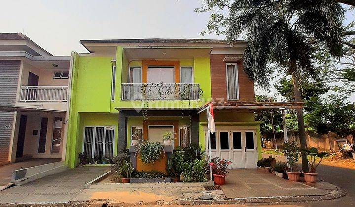 Rumah 2 Lantai Shm Bagus Hadap Selatan Lokasi Nyaman Di Cluster 1