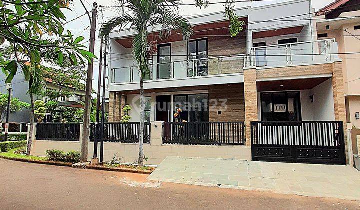 Rumah Baru Modern Desain Mewah Di Hoek Lokasi Nyaman Siap Huni 2