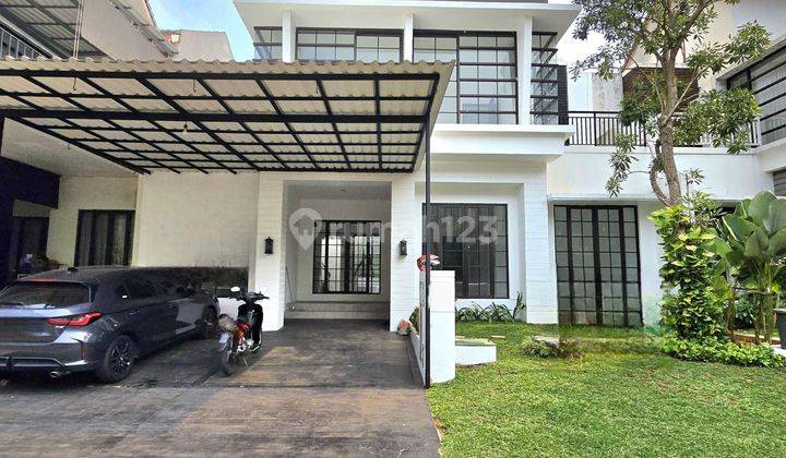 Rumah Baru Modern Minimalis Semi Furnished 2 Lantai Hadap Selatan 1