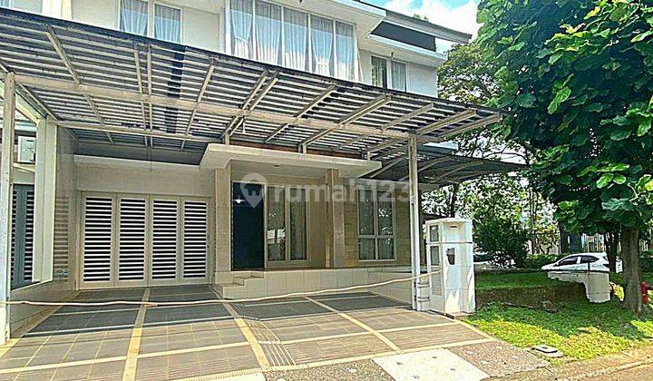 Rumah Modern Minimalis Di Hoek Siap Huni Bagus Ada Taman Shm 1