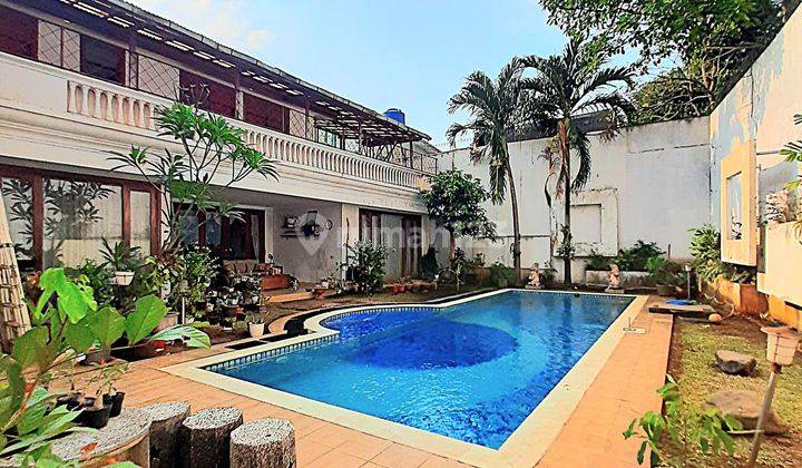 Rumah Mewah 1 Lantai Ada Kolam Renang Siap Huni Di Kebayoran Baru 1