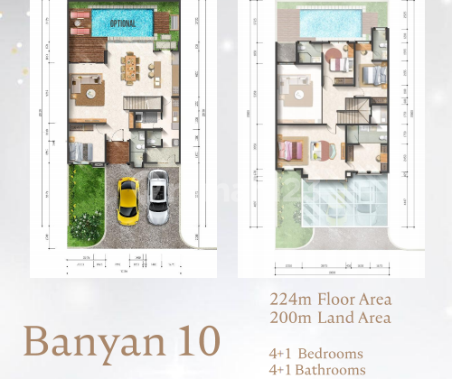 The Mutiara Bogor, Sultan Banyan Type 10X20 2