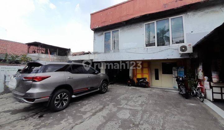 Rumah + Bengkel Dijual Cepat Lokasi Area Komersil Cawang Jakarta Timur  1