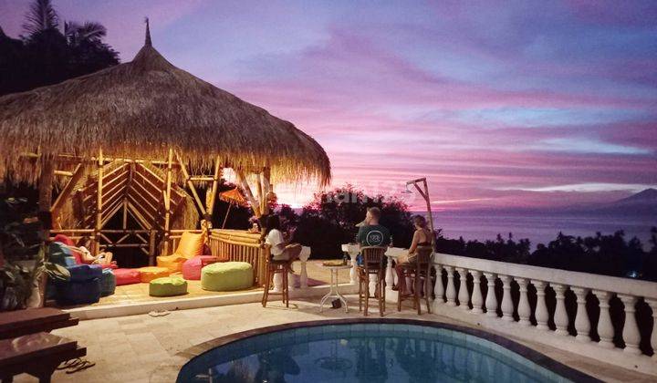 Villa Lombok barat 3 lantai plus Kolam renang di Senggigi Batu Layar V045 10