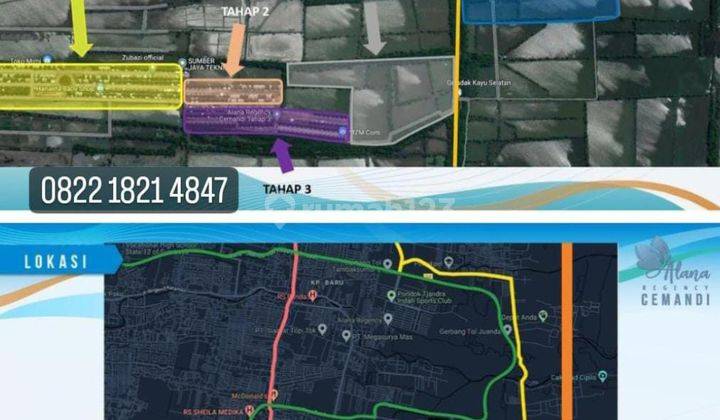 Rumah Baru SHM Alana Regency Cemandi Sidoarjo